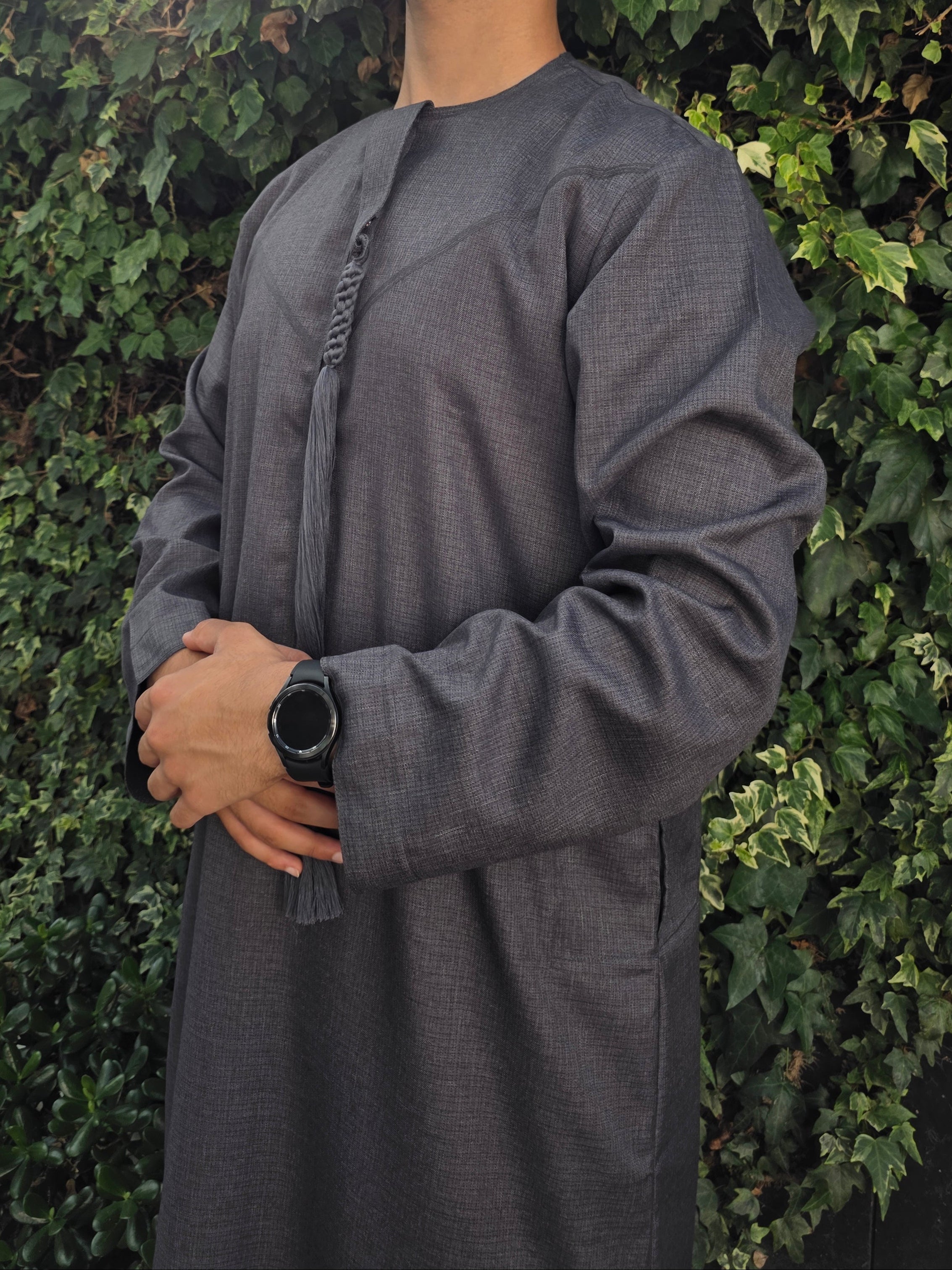 Charcoal Premium Emirati Thobe