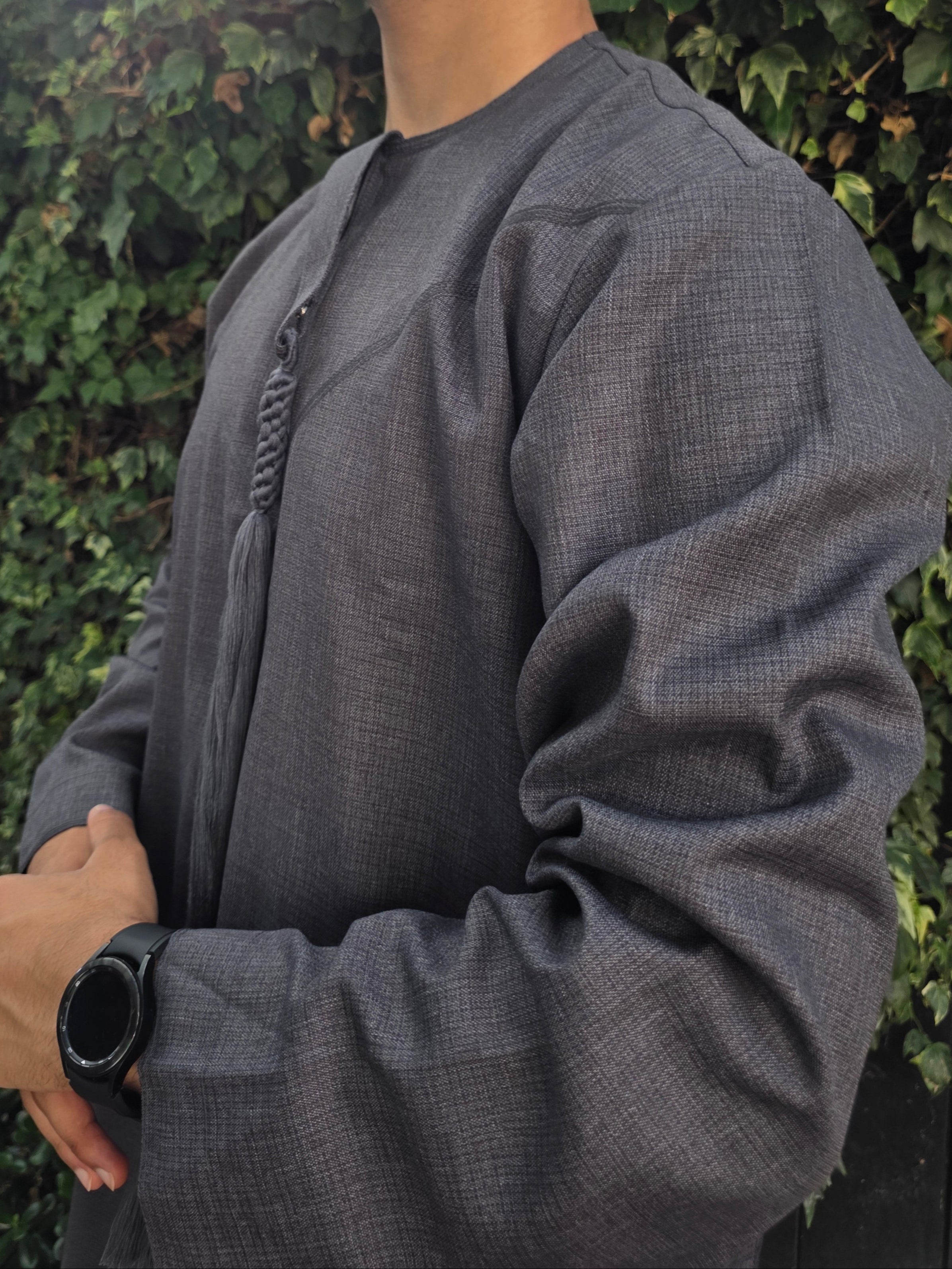 Charcoal Premium Emirati Thobe