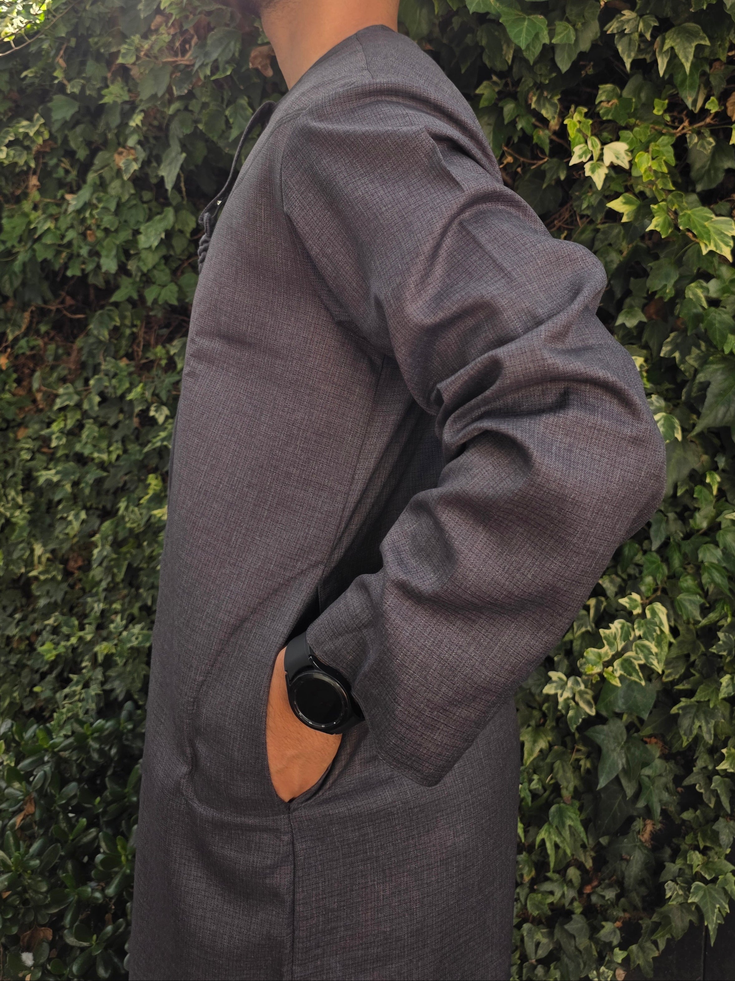 Charcoal Premium Emirati Thobe