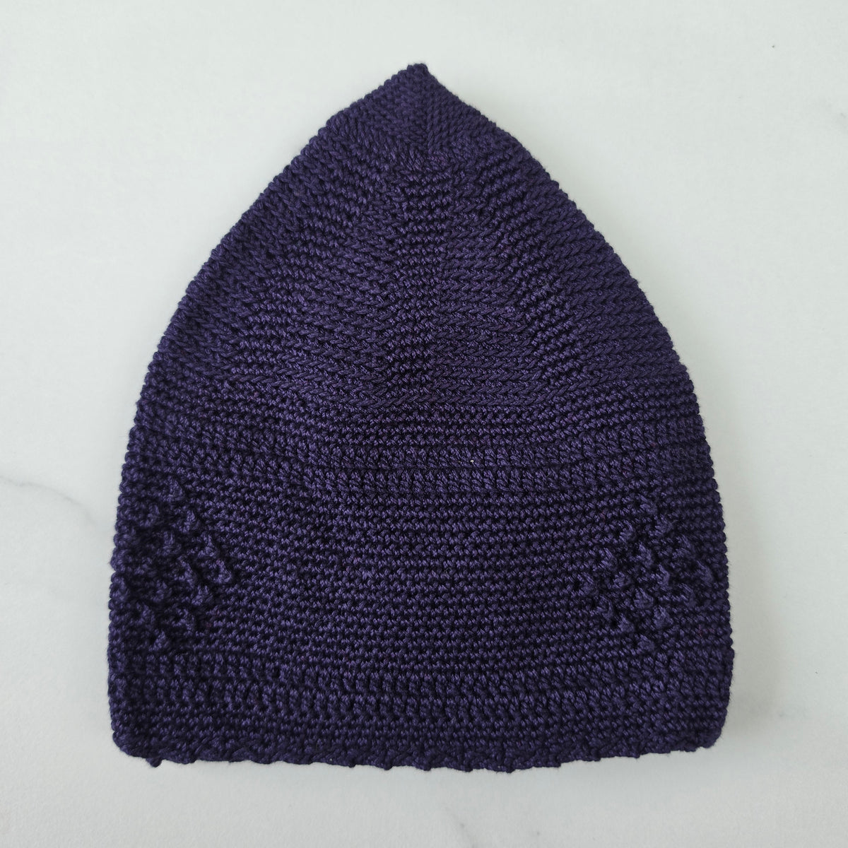 Men’s Premium Knitted Prayer Hat/Kufi - Midnight Blue