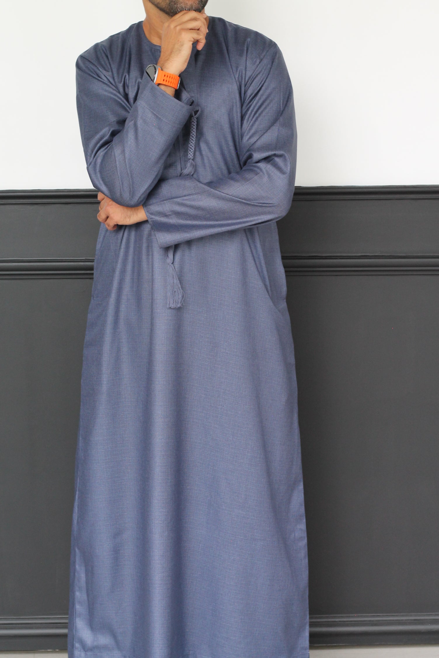 Cerulean Premium Emirati Thobe