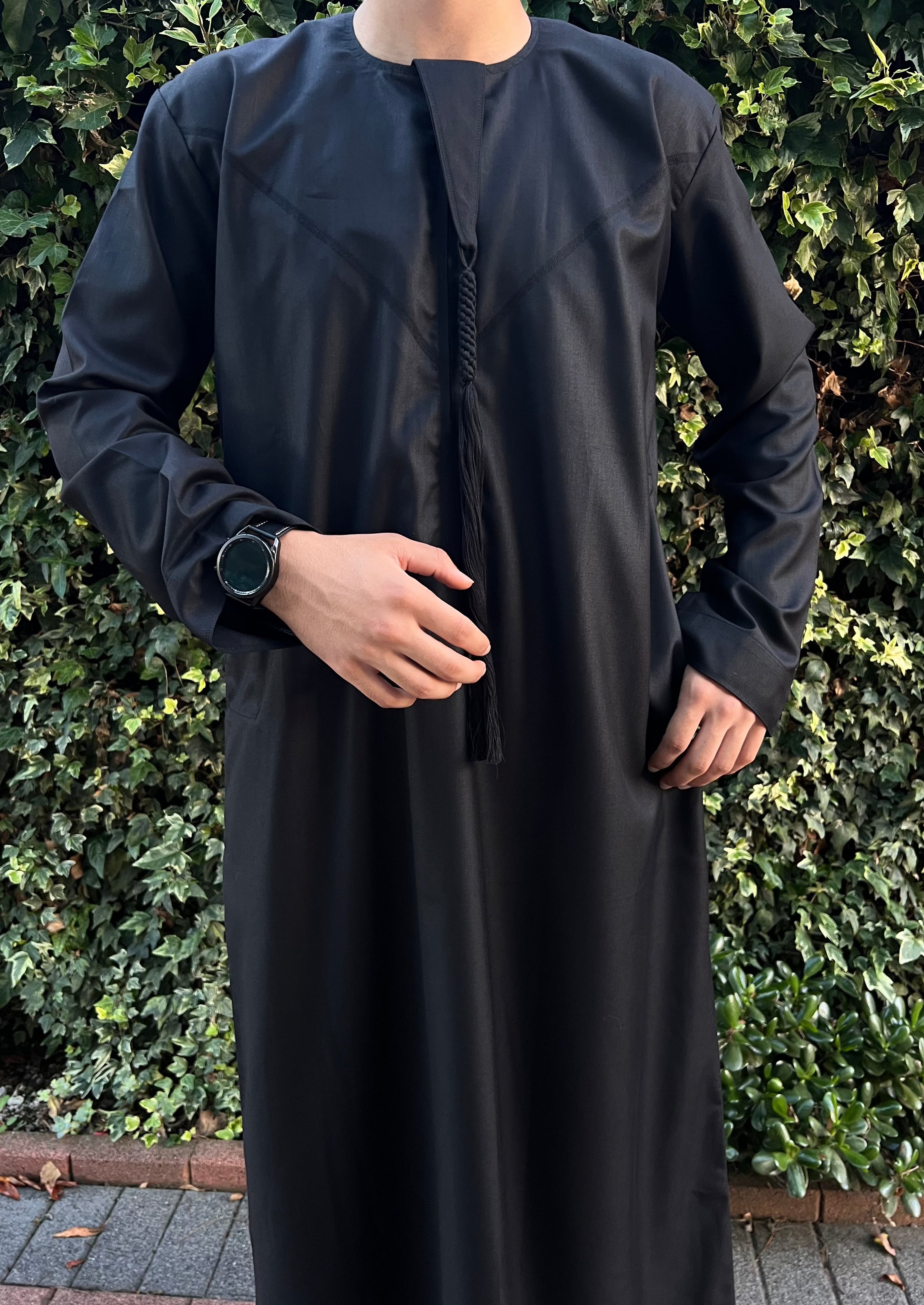 black jubba for men