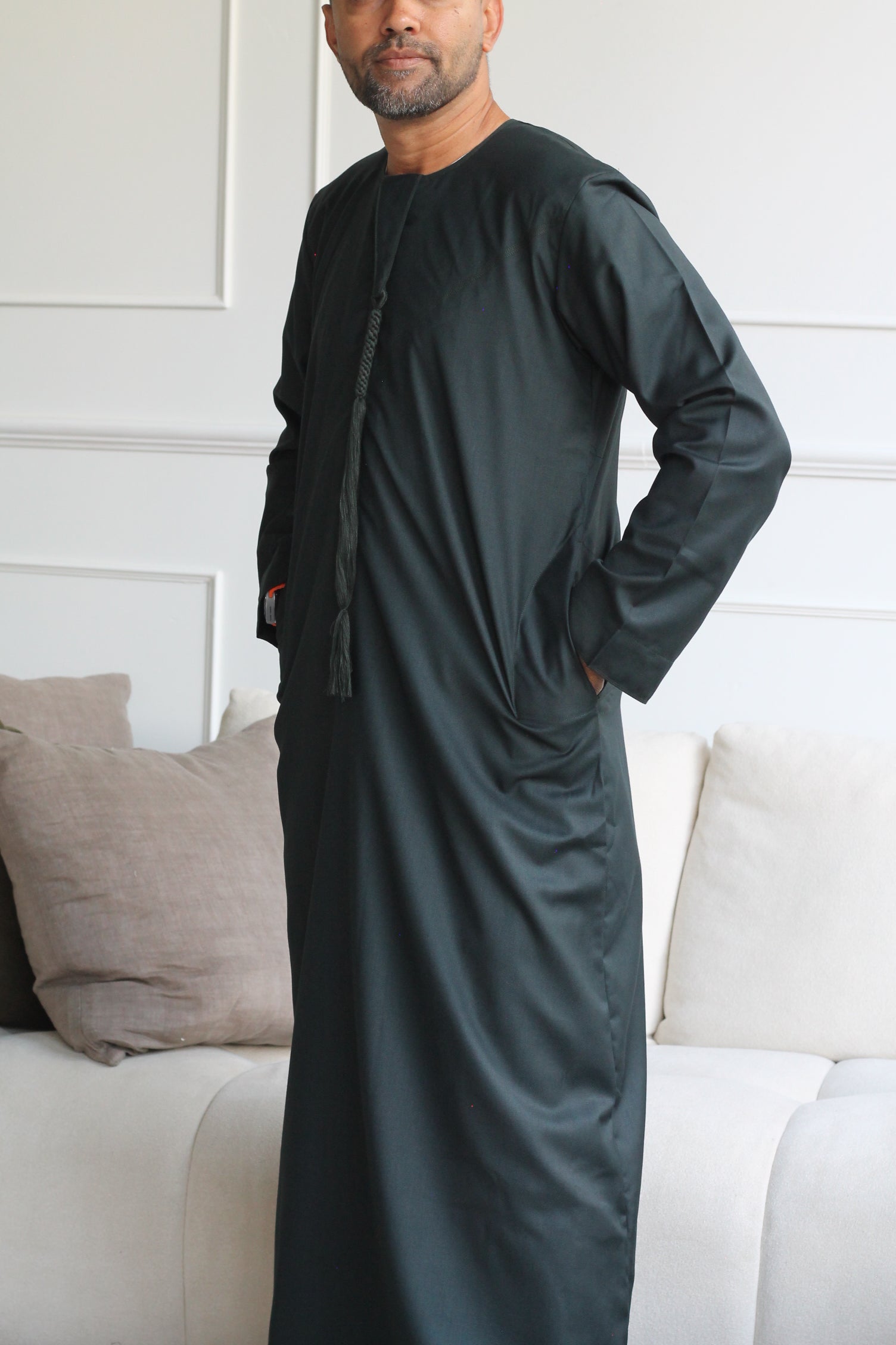 Forest Green Deluxe Emirati Thobe