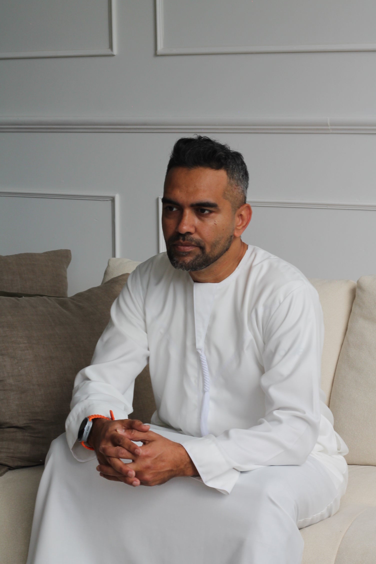 Creamy White Deluxe Emirati Thobe